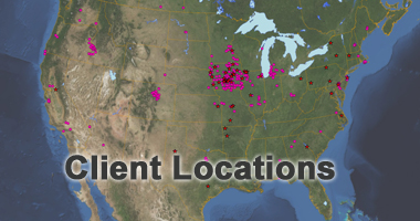 Client sites across North America